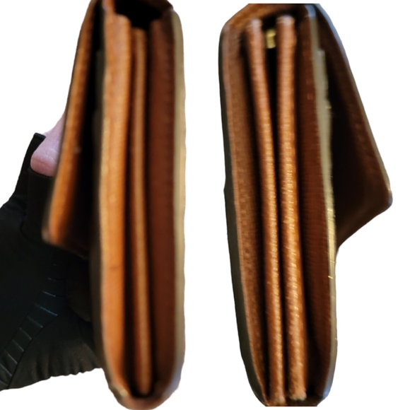 LOUIS VUITTON | Monogram Portefeuille Sarah M61734 Long Wallet - Picture 4 of 15